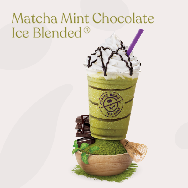 Matcha Mint Chocolate Ice Blended