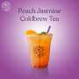 Peach Jasmine Cold Brew Tea